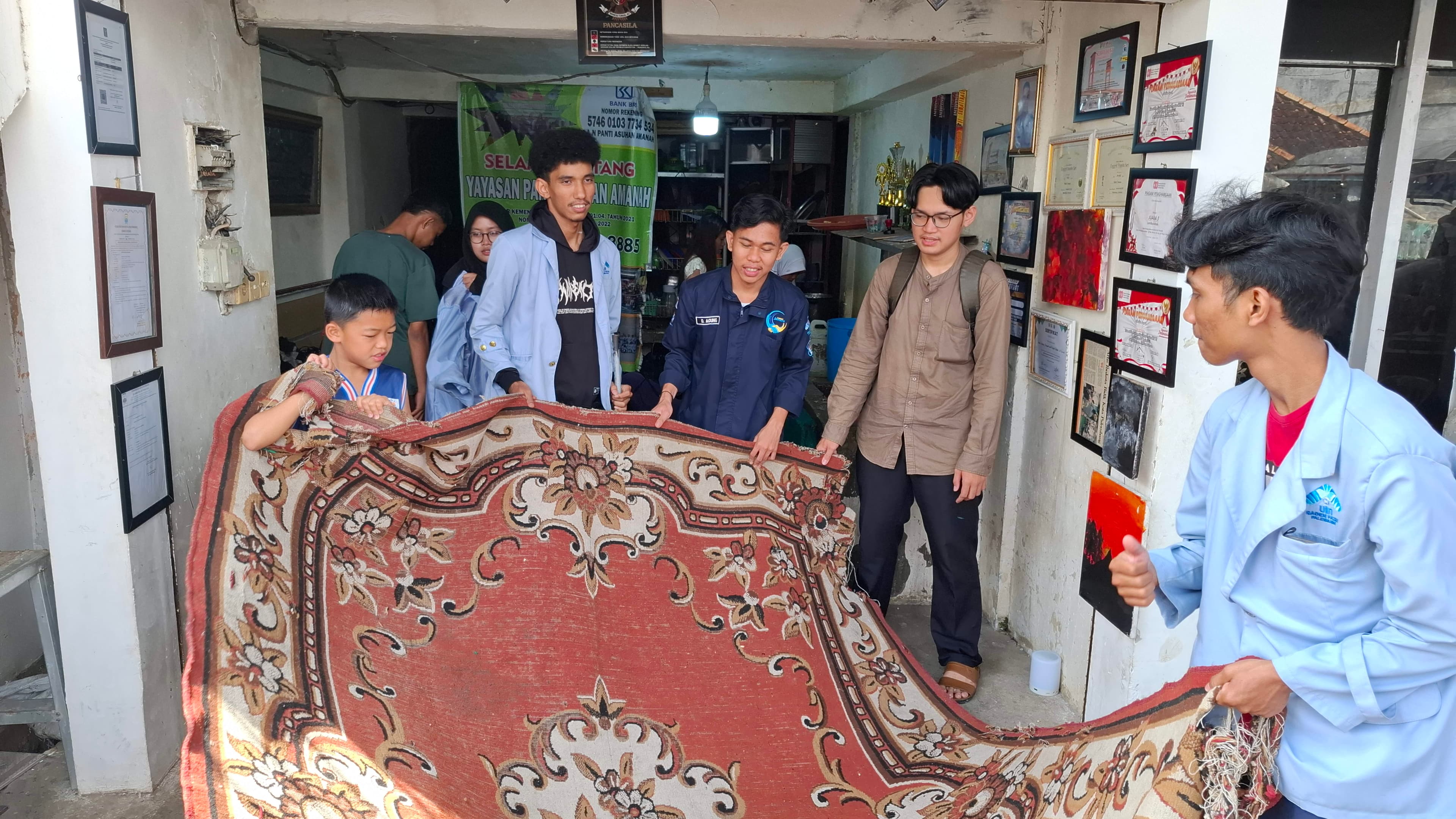 Gotong Royong dan Langkah Awal Digitalisasi Panti Asuhan Amanah